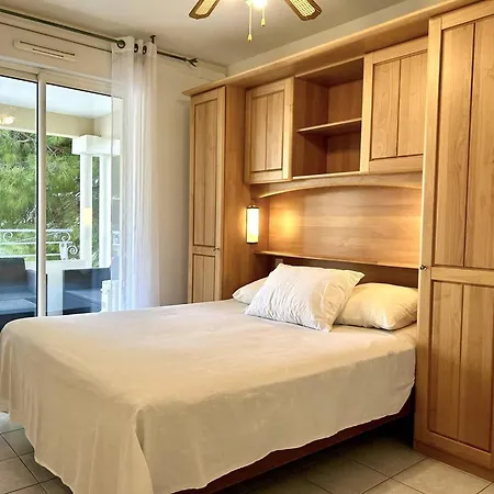 Climatise 2 Pieces Avec Terrasse Et Parking Au Lavandou - Fr-1-251-854 * Le Lavandou